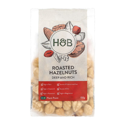 Holland & Barrett Holland & Barrett Roasted Hazelnuts 100g Snack- Buy online at McGrocer
