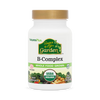 NaturesPlus Sol Garden Organic B Complex 60 capsules, imported from the UK