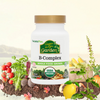 NaturesPlus Sol Garden Organic B Complex 60 capsules, imported from the UK