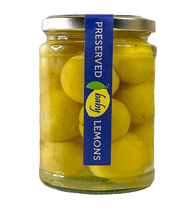 Olives Et Al baby preserved Beldi lemons 500g, imported from the UK