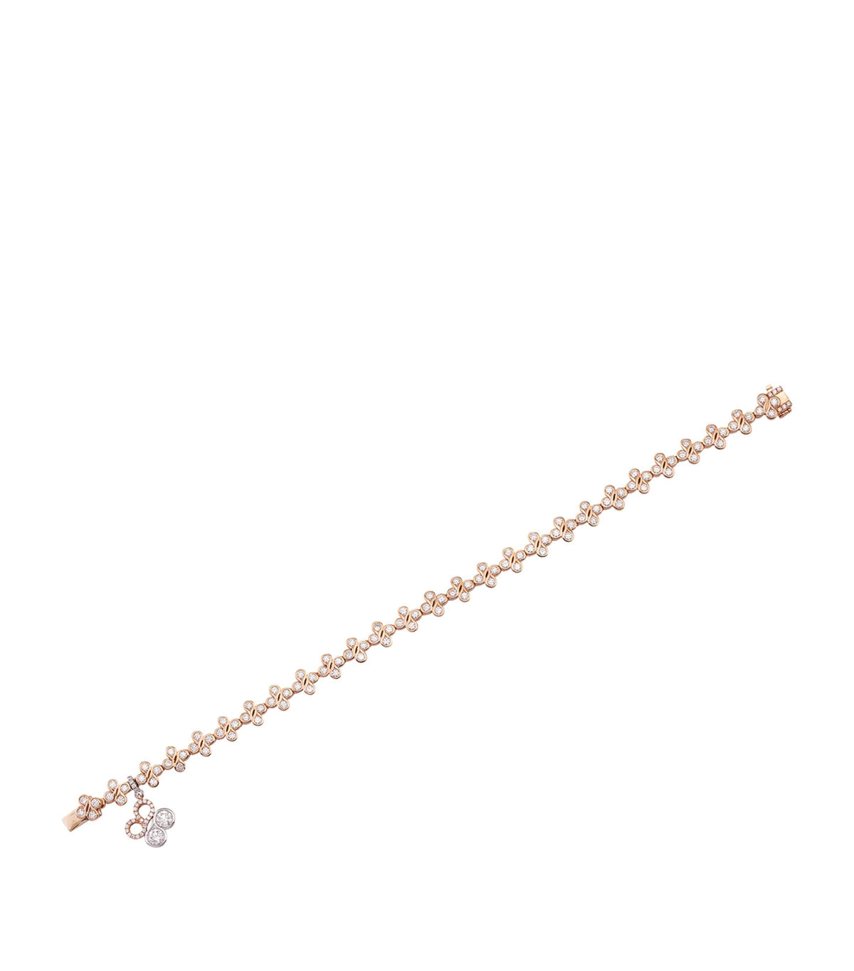 Boodles rose gold and diamond bracelet - British product