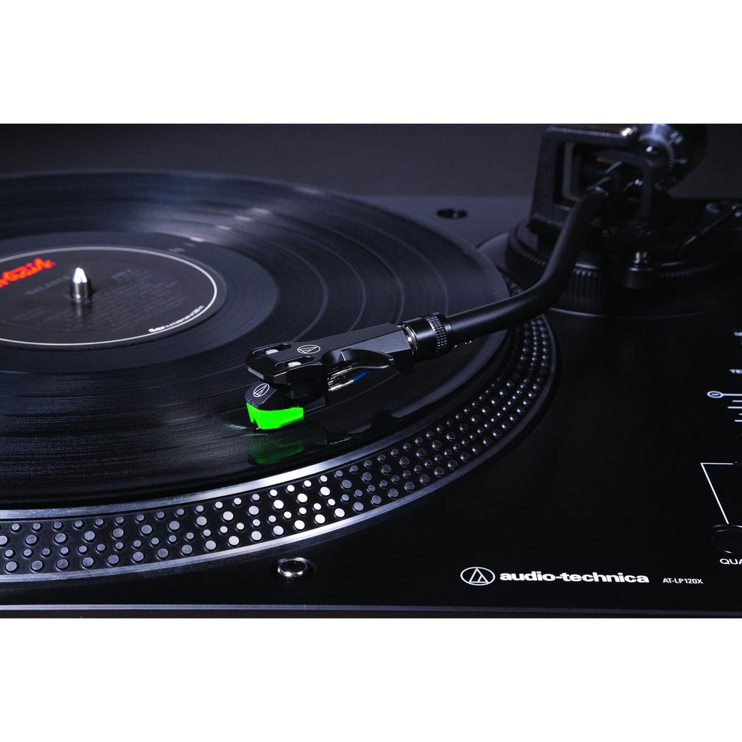 Audio-Technica direct-drive turntable black, UK version