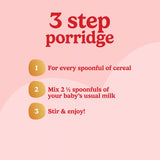 Cow & Gate Red Berry Wholegrain Porridge baby cereal 200g (British brand)