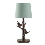 Argos Home bird lamp brown - British product