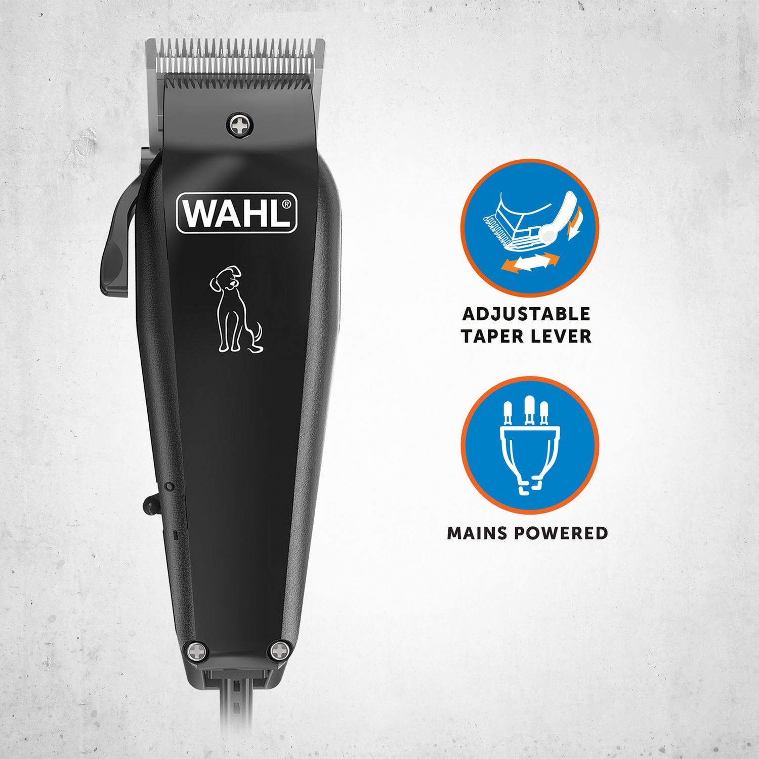 Wahl dog clipper kit multi cut, imported from the UK
