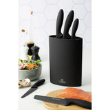 Viners 6 piece squared tip knife block set - British product