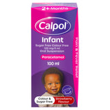 Calpol infant paracetamol strawberry flavour oral suspension 100ml - British product