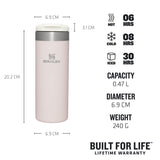 Stanley travel mug Rose Quartz 470ml (British brand)