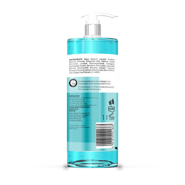 Apis OPTIMA Dead Sea minerals body wash 1L - British product