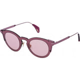 Police SPL624 pink sunglasses, metal frame - British product
