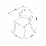 Bentley Designs velvet dining chair 2 pack (British brand)