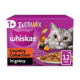 Whiskas Tasty Mix cat food pouches 12x85g (British brand)