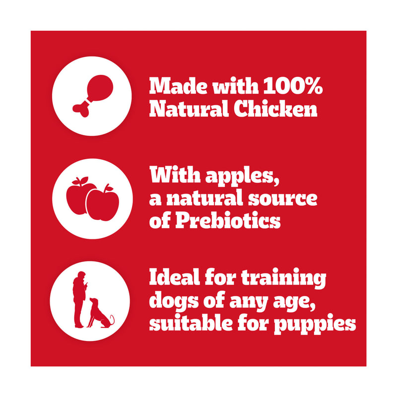Pedigree Ranchos Cubes dog training treats 70g, UK version