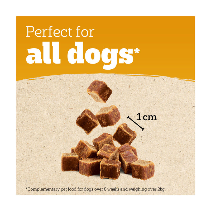 Pedigree Ranchos Cubes dog training treats 70g, UK version
