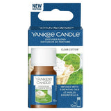 Yankee Candle Clean Cotton diffuser refill 10ml (British brand)