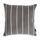Habitat yarn dye stripe cushion charcoal 43x43cm, imported from the UK