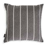 Habitat yarn dye stripe cushion charcoal 43x43cm, imported from the UK