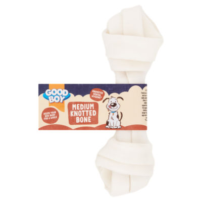 ASDA Good Boy Knotted Bone Medium Dog Chew 55g- Buy online at McGrocer