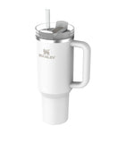 Vacuum-Insulated Stainless Steel Tumbler with Comfort Grip and Straw, 1.18L Capacity