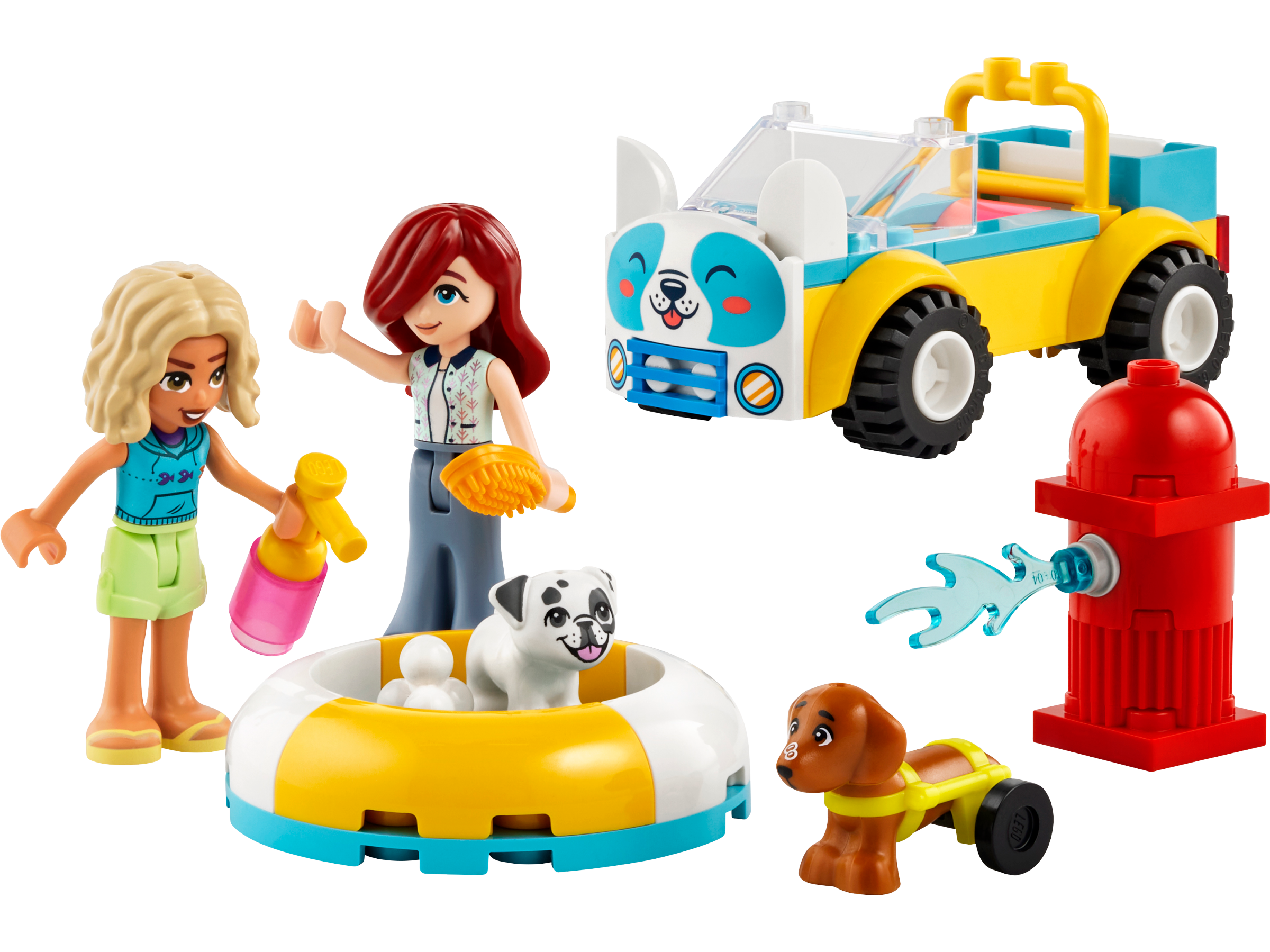 LEGO Friends dog grooming car toy 60 pieces - British product