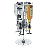 Menkind four bottle bar optic drinks dispenser, UK version