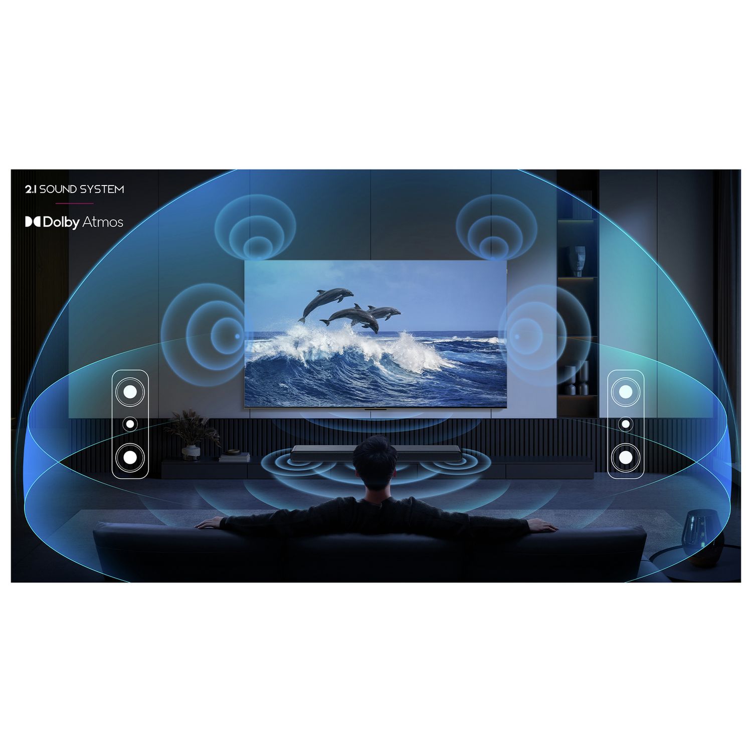 TCL S55HK soundbar with wireless subwoofer - British product