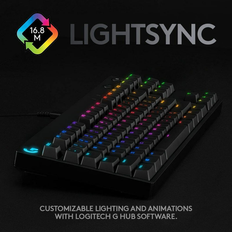 Logitech G Pro tenkeyless gaming keyboard wired, imported from the UK