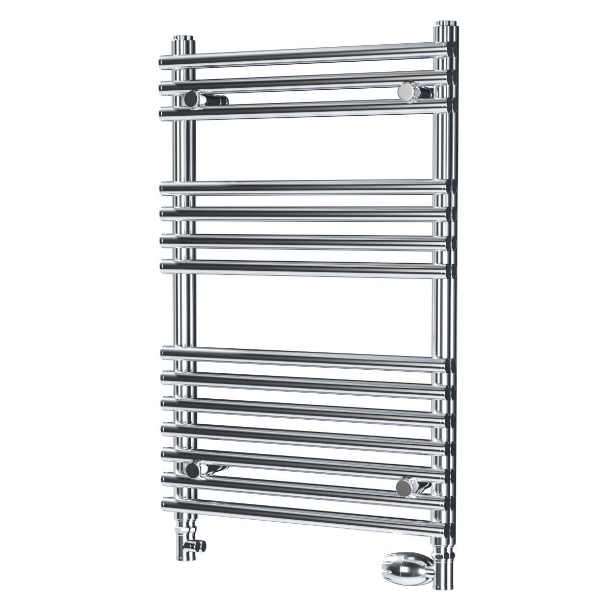 Ultraheat Windsor chrome steel towel radiator 798x500mm (British brand)