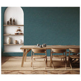 Esselle Home textured weave blue wallpaper, UK version