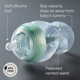 Tommee Tippee anti-colic baby bottles 6-pack (British brand)