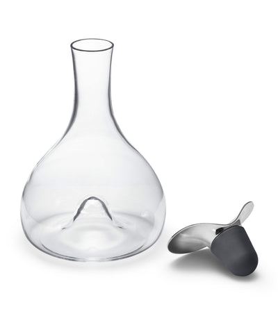 Harrods Georg Jensen Wine Carafe with Stainless Steel Stopper- Buy online at McGrocer