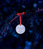 Lalique crystal ivy tree decoration 6.5cm - British product