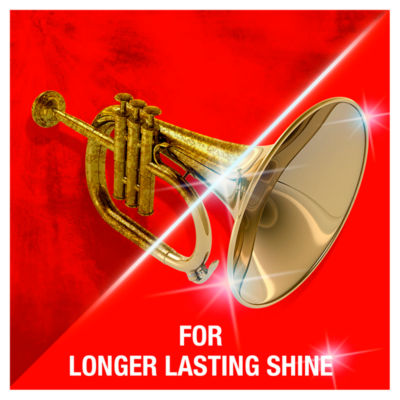 Brasso metal polish wadding 75g, imported from the UK
