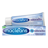 Macleans White & Shine toothpaste 100ml, imported from the UK