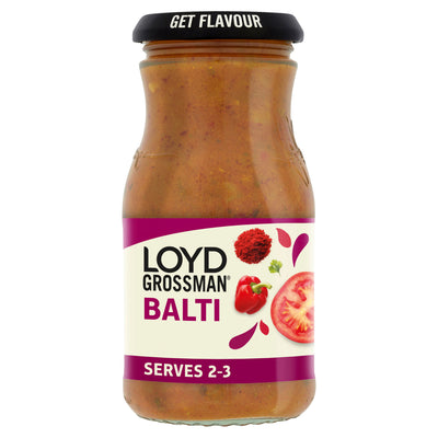 ASDA Loyd Grossman Indian Balti Curry Cooking Sauce 350g- Buy online at McGrocer