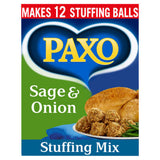Paxo sage and onion stuffing mix 170g, imported from the UK