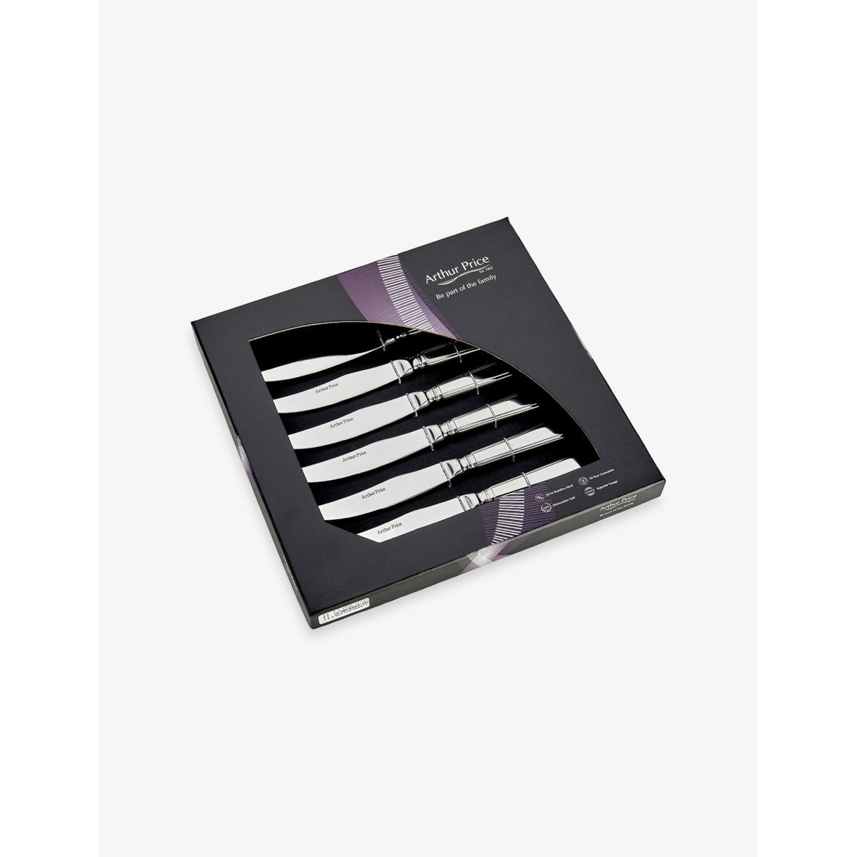 Arthur Price Grecian steak knives set of 6, imported from the UK