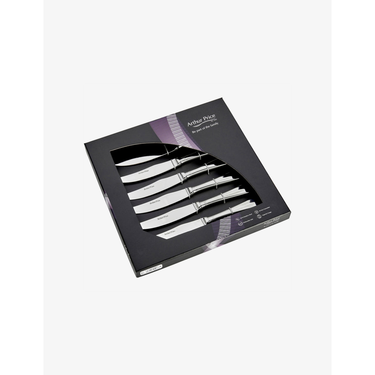 Arthur Price steak knives set of 6 (British brand)