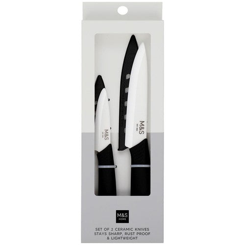 M&S grey ceramic knife set imported from the UK