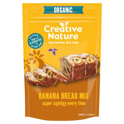M&S Creative Nature Organic Wholegrain Banana Bread Baking Mix 250g- Buy online at McGrocer