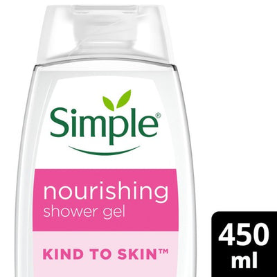 M&S Simple Nourishing Shower Gel for Sensitive Skin 450ml- Buy online at McGrocer