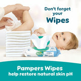 Pampers Baby-Dry nappies size 5 (11-16kg), imported from the UK