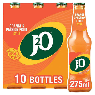 ASDA J2O Orange & Passion Fruit Soft Drink 10 x 275ml- Buy online at McGrocer