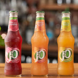 J2O Orange & Passion Fruit soft drink 10 x 275ml bottles, UK version