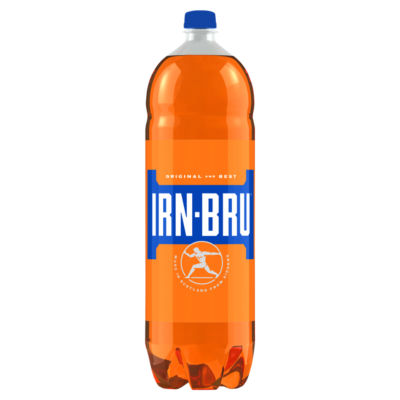 IRN-BRU Regular Soft Drink Bottle 2L, UK version