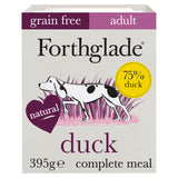 Forthglade wet dog food with duck and vegetables 395g - British product