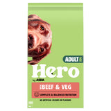 Hero adult dog food with beef and veg 5kg, UK version