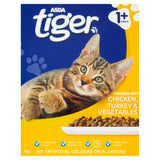 ASDA Tiger Complete chicken turkey & vegetables dry cat food 950g - British product