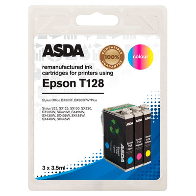 ASDA ASDA Epson T1285 Colour Ink Cartridge- Buy online at McGrocer
