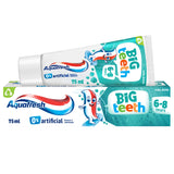 Aquafresh Kids Big Teeth Toothpaste 6-8 Years 75ml - British product